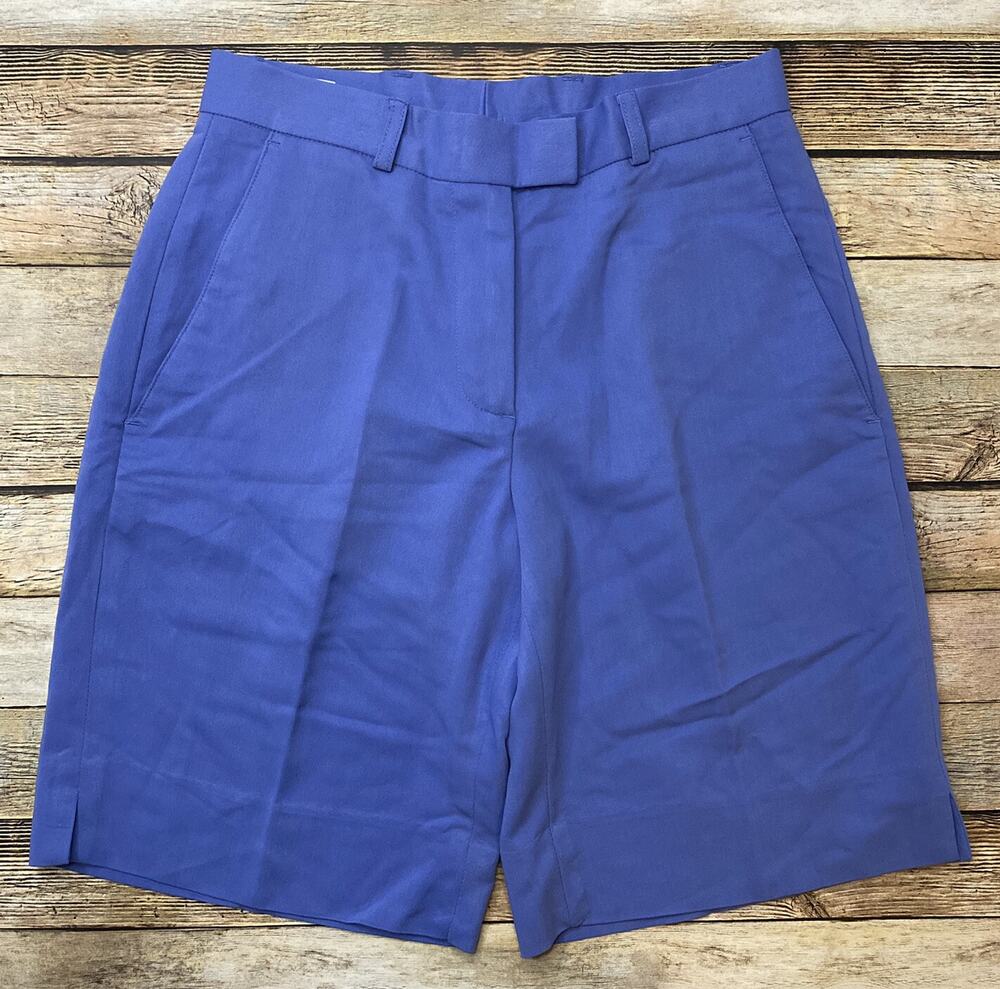 Como Sport Womens Size 2 Light Blue Bermuda Golf Shorts